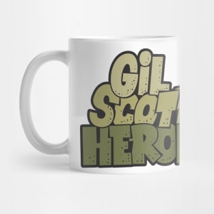 Gil Scott-Heron - Soul and Jazz Legend - Poet and Spoken Word Artist Mug